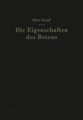 bokomslag Die Eigenschaften des Betons