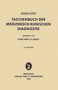 bokomslag Taschenbuch der Medizinisch-Klinischen Diagnostik