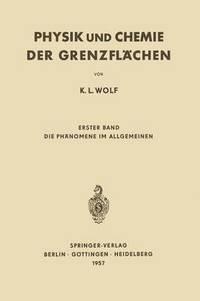 bokomslag Physik und Chemie der Grenzflchen