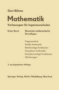 bokomslag Elementar-mathematische Grundlagen