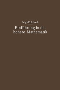 bokomslag Einfhrung in die hhere Mathematik