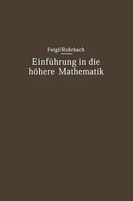 bokomslag Einfhrung in die hhere Mathematik