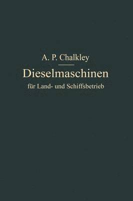 bokomslag Dieselmaschinen für Land- und Schiffsbetrieb