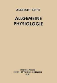 bokomslag Allgemeine Physiologie