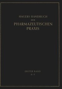 bokomslag Hagers Handbuch der Pharmazeutischen Praxis