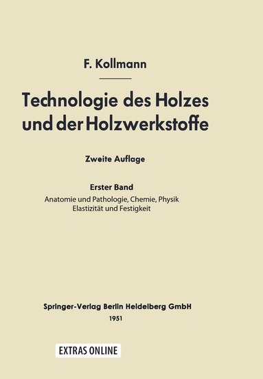 bokomslag Technologie des Holzes und der Holzwerkstoffe