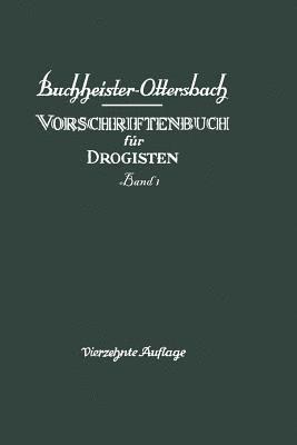 Vorschriftenbuch fr Drogisten 1