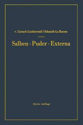 Salben  Puder  Externa 1