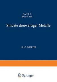 bokomslag Silicate dreiwertiger Metalle