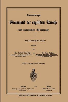 bokomslag Grammatik der englischen Sprache