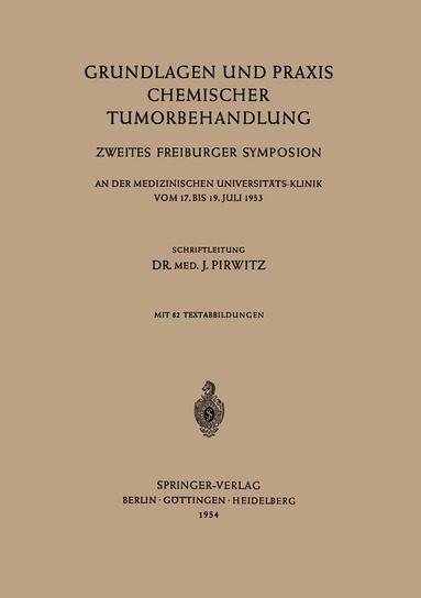 bokomslag Grundlagen und Praxis Chemischer Tumorbehandlung