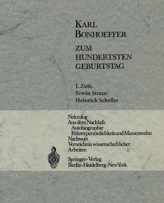 Karl Bonhoeffer 1