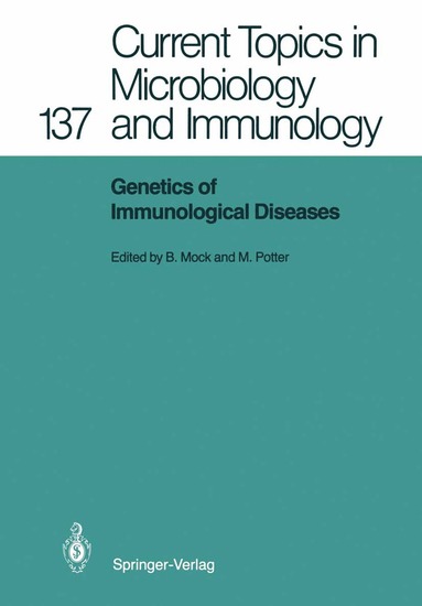 bokomslag Genetics of Immunological Diseases