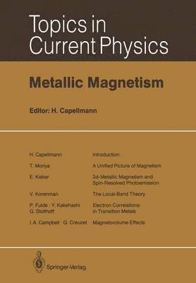 bokomslag Metallic Magnetism