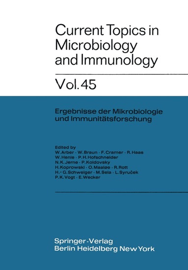 bokomslag Current Topics in Microbiology and Immunology