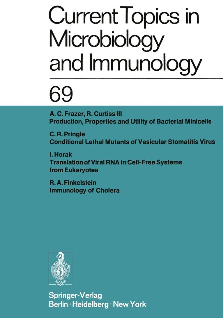 Current Topics in Microbiology and Immunology 1