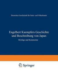 bokomslag Engelbert Kaempfers Geschichte und Beschreibung von Japan