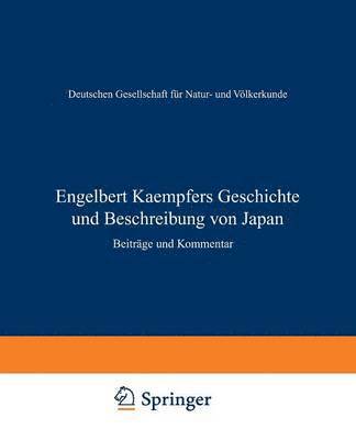 Engelbert Kaempfers Geschichte und Beschreibung von Japan 1