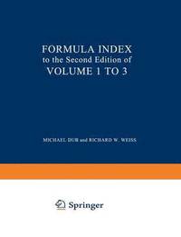 bokomslag Formula Index to the Second Edition of Volume I to III