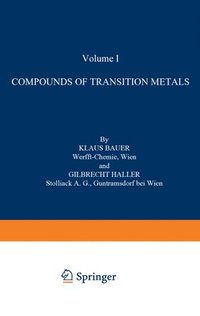bokomslag Compounds of Transition Metals