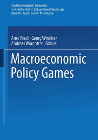 bokomslag Macroeconomic Policy Games