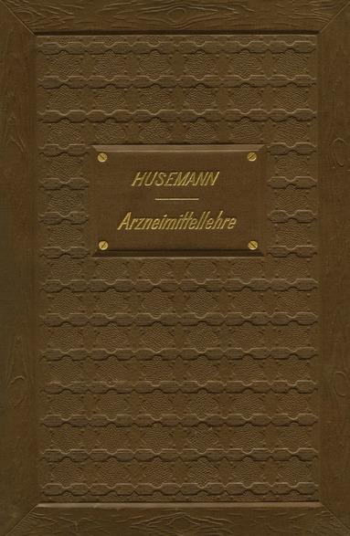 bokomslag Handbuch der Arzneimittellehre