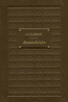 Handbuch der Arzneimittellehre 1