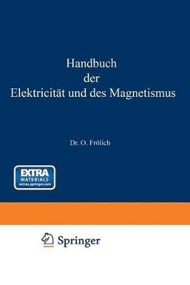 bokomslag Handbuch der Elektricitt und des Magnetismus