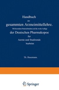 bokomslag Handbuch der gesammten Arzneimittellehre