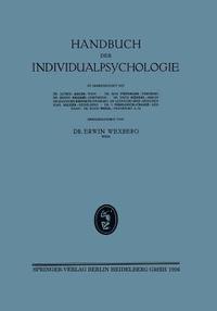 bokomslag Handbuch der Individualpsychologie