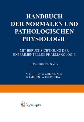 bokomslag Handbuch der normalen und pathologischen Physiologie