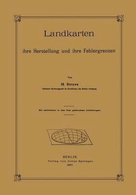 bokomslag Landkarten ihre Herstellung und ihre Fehlergrenzen