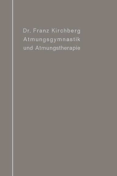 bokomslag Atmungsgymnastik und Atmungstherapie