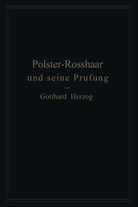 bokomslag Polster-Rosshaar und seine Prfung