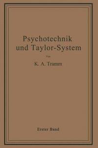 bokomslag Psychotechnik und Taylor-System