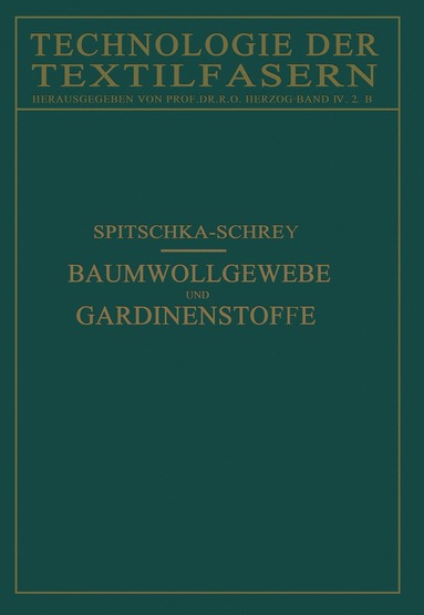 bokomslag Baumwollgewebe und Gardinenstoffe