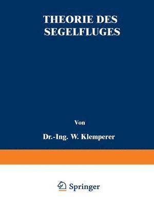 Theorie des Segelfluges 1