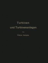 bokomslag Turbinen und Turbinenanlagen