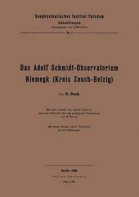 Das Adolf Schmidt-Observatorium Niemegk (Kreis Zauch-Belzig)