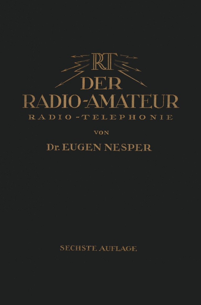 Der Radio-Amateur (Radio-Telephonie)