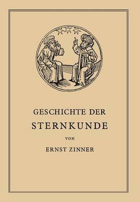 bokomslag Die Geschichte der Sternkunde