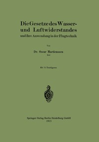 bokomslag Die Gesetze des Wasser- und Luftwiderstandes