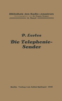 bokomslag Die Telephonie-Sender