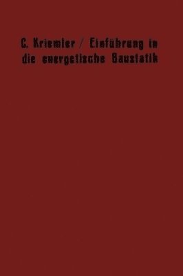 bokomslag Einfhrung in die energetische Baustatik