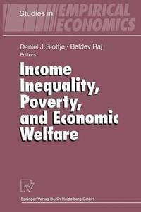 bokomslag Income Inequality, Poverty, and Economic Welfare