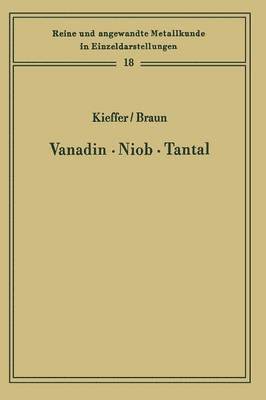 bokomslag Vanadin Niob · Tantal