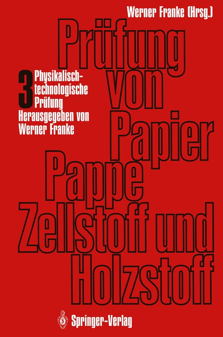 Prfung von Papier, Pappe, Zellstoff und Holzstoff 1