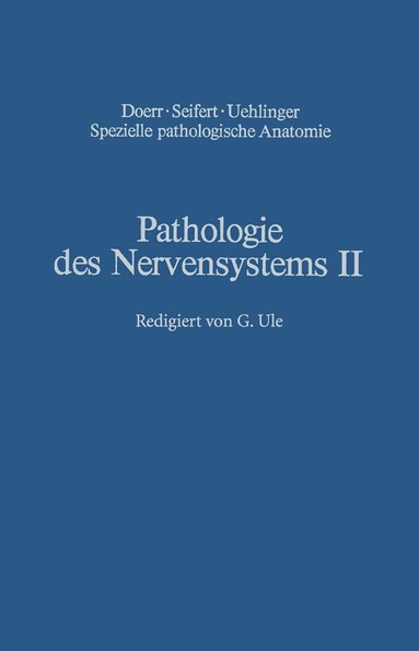 H. Berlet, H. Noetzel, G. Quadbeck, W. Schlote, H. P. Schmitt, G. Ule, G. Ule - Pathologie des Nervensystems II, Häftad