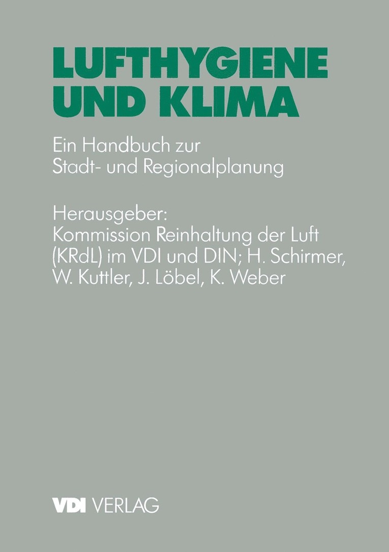 Lufthygiene und Klima 1