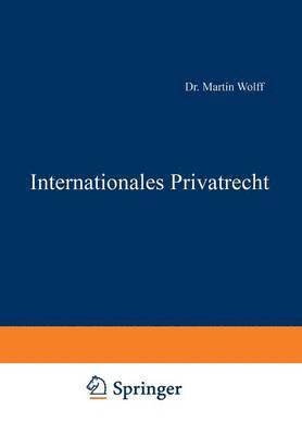 bokomslag Internationales Privatrecht